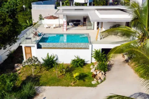 Villa sur Chaweng Beach, Ko Samui, Thaïlande 4 chambres № 107296