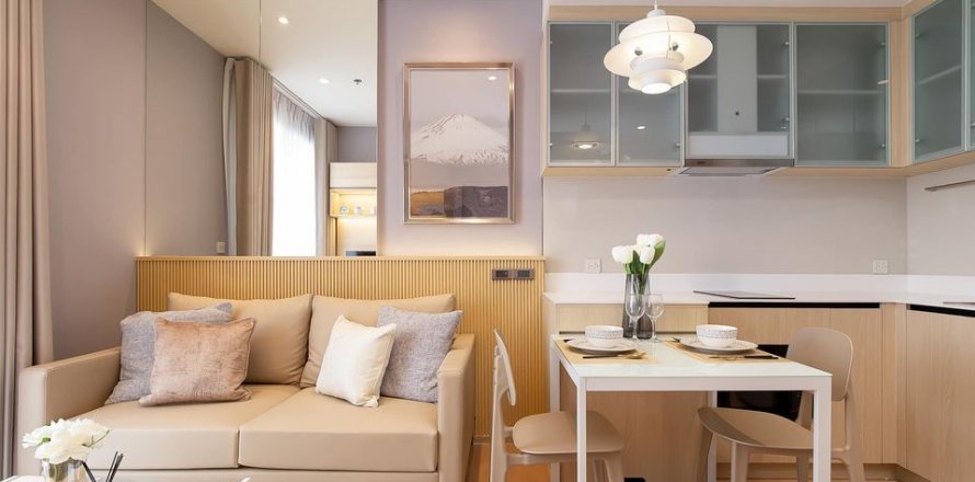 Condominio de 1 dormitorio en Bangkok, Tailandia № 142924