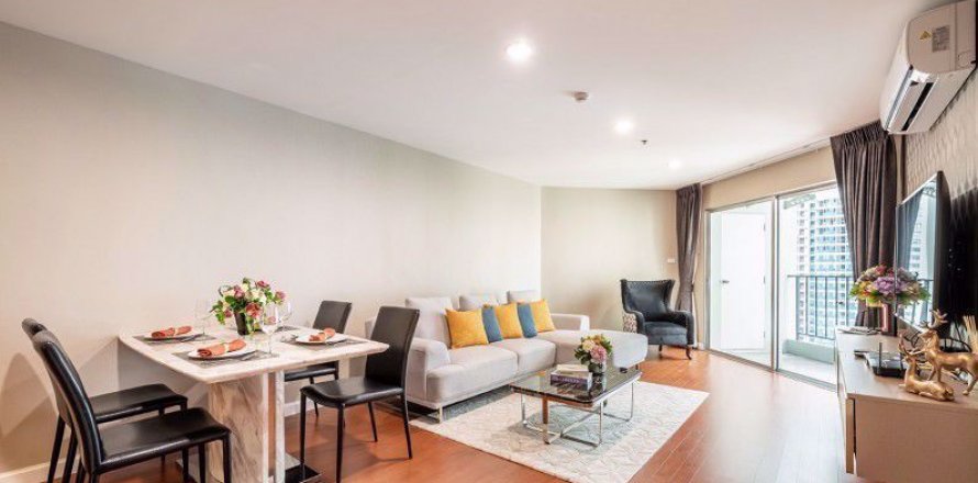 Dúplex de 3 dormitorios en Belle Grand Rama 9, Bangkok, Tailandia № 77794
