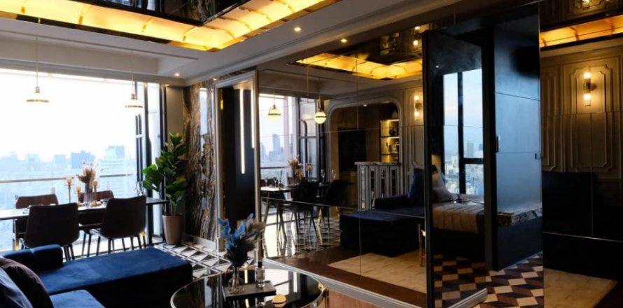 Condominio de 2 dormitorios en Din Daeng, Bangkok, Tailandia № 123824