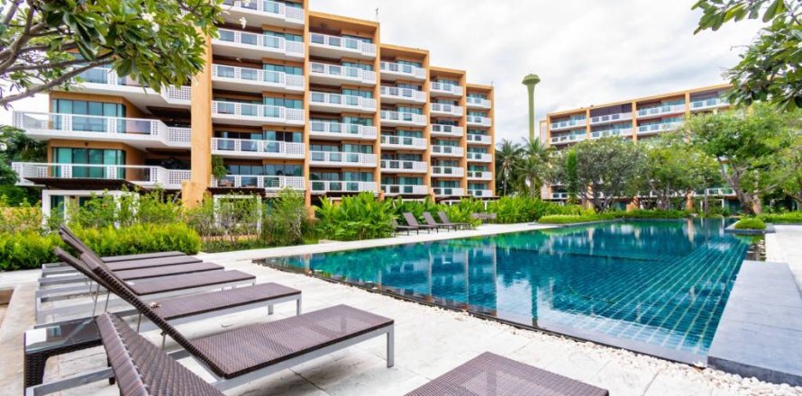 Condominio de 2 dormitorios en Cha-am, Tailandia № 124377