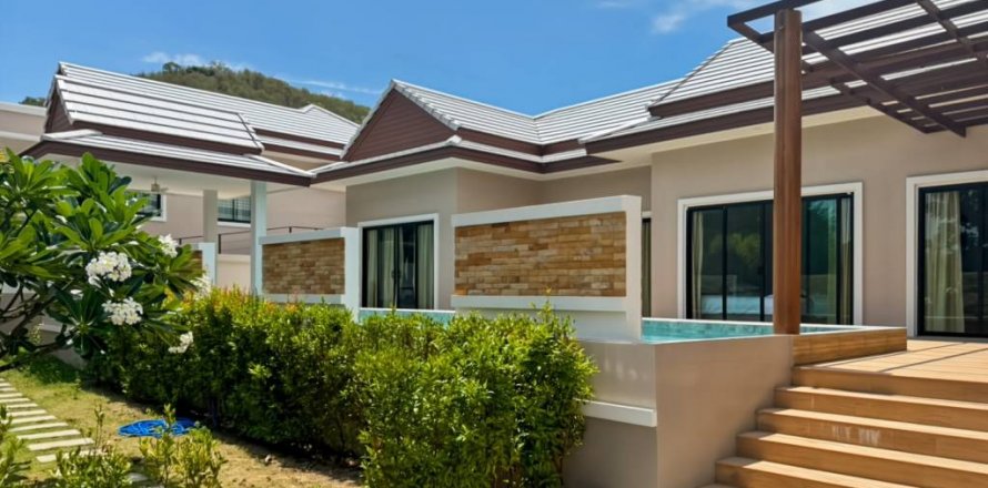 Chalet de 4 dormitorios en Pran Buri, Tailandia № 126003