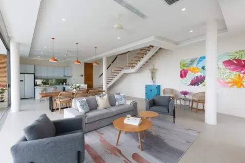 Chalet de 3 dormitorios en Ko Samui, Tailandia № 107059 - foto 3