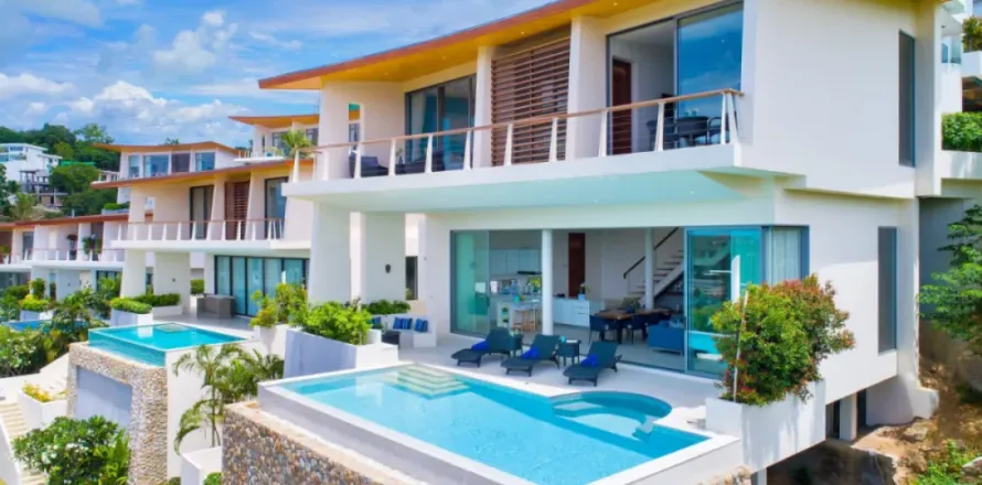 Chalet de 3 dormitorios en Ko Samui, Tailandia № 107059