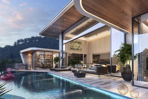 Chalet de 5 dormitorios en Bang Tao, Tailandia № 71771 - foto 3