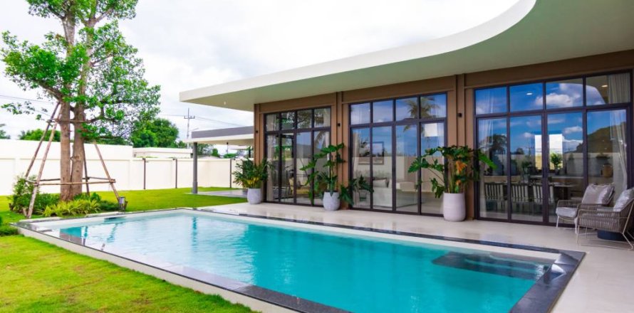 Chalet de 3 dormitorios en Hua Hin, Tailandia № 126696