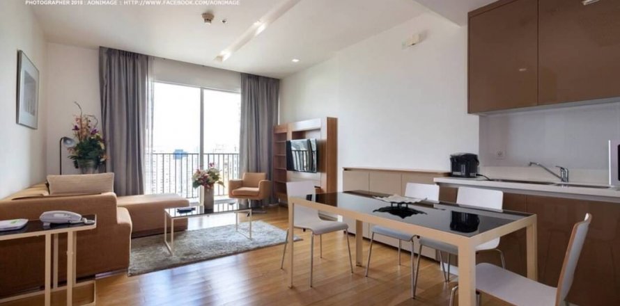 Condo à Bangkok, Thaïlande, 2 chambres № 143611