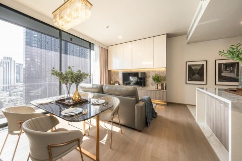 Condo à Bangkok, Thaïlande, 2 chambres  № 143617