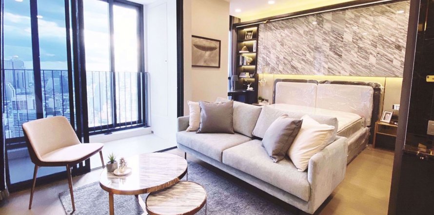 Condominio de 1 dormitorio en Bang Rak, Bangkok, Tailandia № 76341