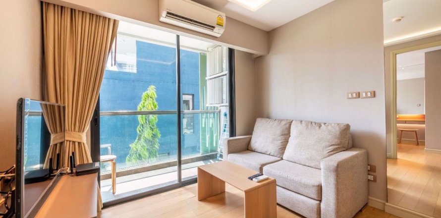 Condominio de 1 dormitorio en Khlong Toei, Bangkok, Tailandia № 76340
