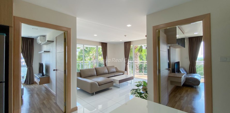 Condominio de 2 dormitorios en Jomtien Beach, Pattaya, Tailandia № 132222