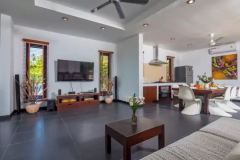Chalet de 4 dormitorios en Ko Samui, Tailandia № 107591 - foto 5
