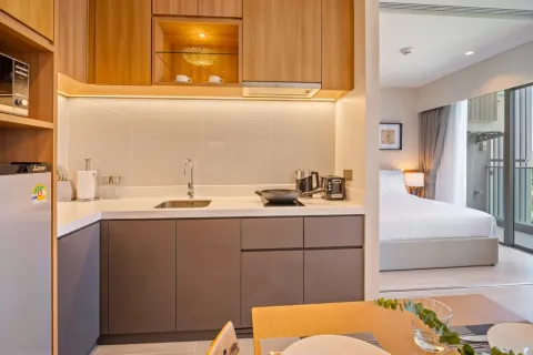 Eigentumswohnung in Bang Tao, Thailand, 1 Schlafzimmer  № 120931 - Foto 6