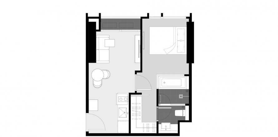 Off-plan Park Origin Thonglor in Bangkok, Thailand № 19143 - photo 1