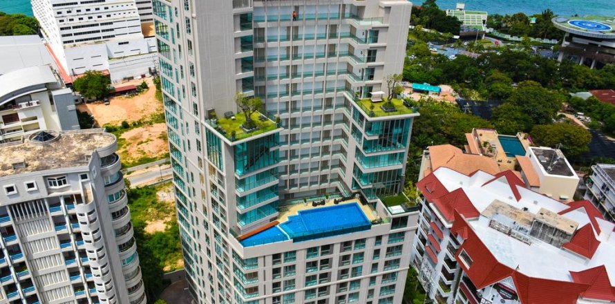 Apartamento de 1 dormitorio en Pattaya, Tailandia № 101322