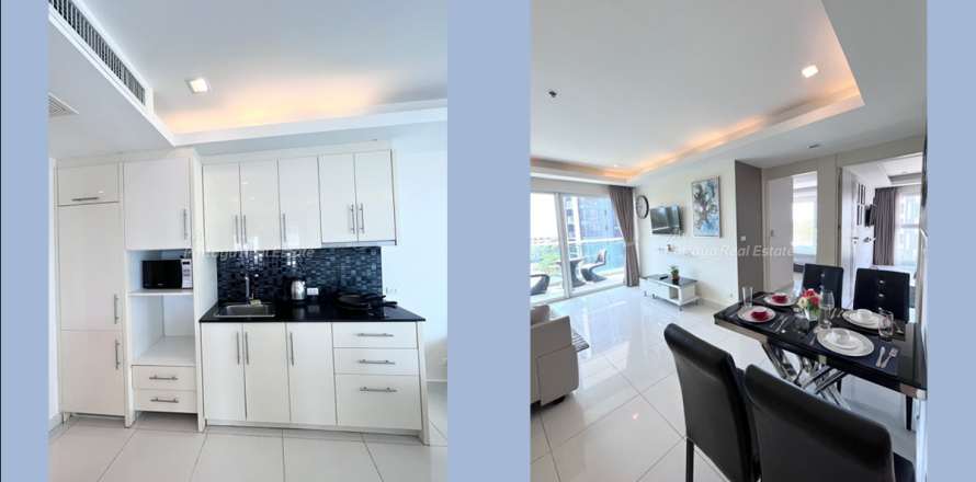 Condominio de 2 dormitorios en Bang Lamung, Tailandia № 81300