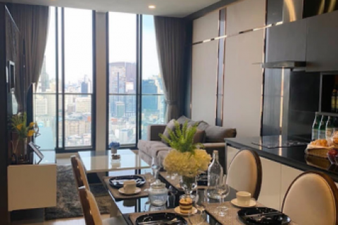 Studio in the Condo in Pathum Wan, Bangkok, Thailand  № 123600
