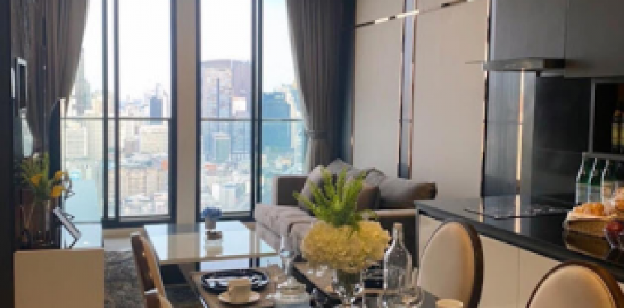 Studio in the Condo in Pathum Wan, Bangkok, Thailand  № 123600