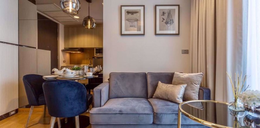 Condominio de 1 dormitorio en Bangkok, Tailandia en The Lumpini 24 № 78063