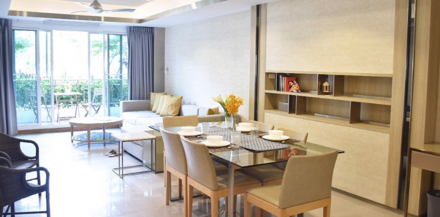 Eigentumswohnung in Bangkok, Thailand, 2 Schlafzimmer in Supalai River Resort № 83914