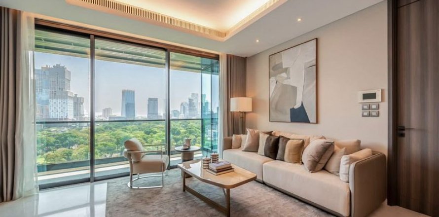 คอนโดมิเนียมในปทุมวัน, กรุงเทพฯ, ประเทศไทย, 1 ห้องนอน № 132259