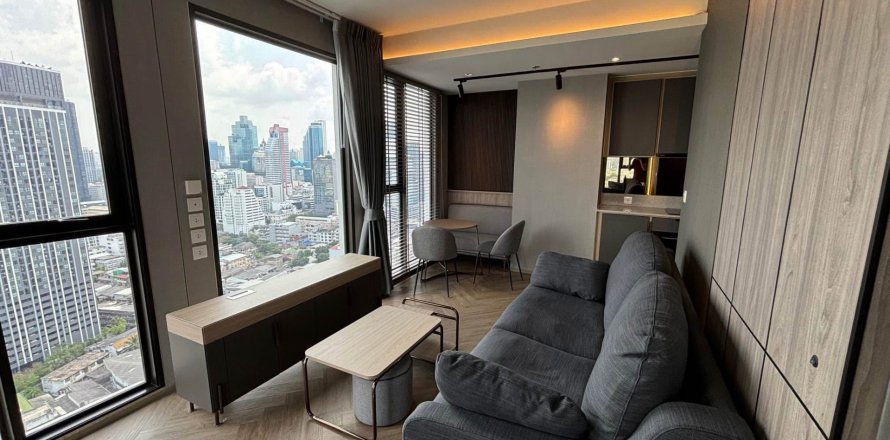 Condo à Bang Rak, Bangkok, Thaïlande, 1 chambre № 132256