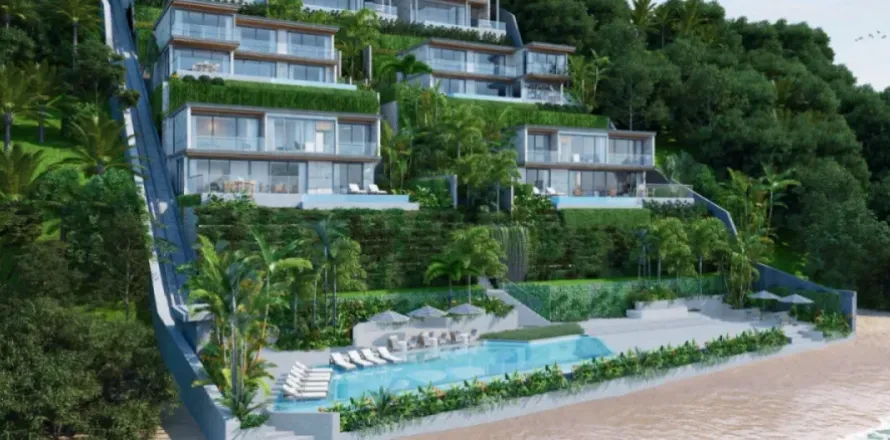 Chalet de 5 dormitorios en Phuket, Tailandia № 111786