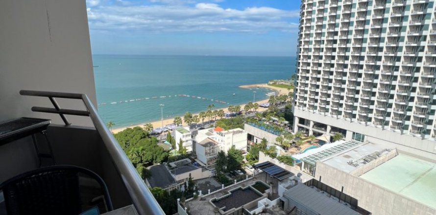 Condo à Pattaya, Thaïlande, 1 chambre № 79796