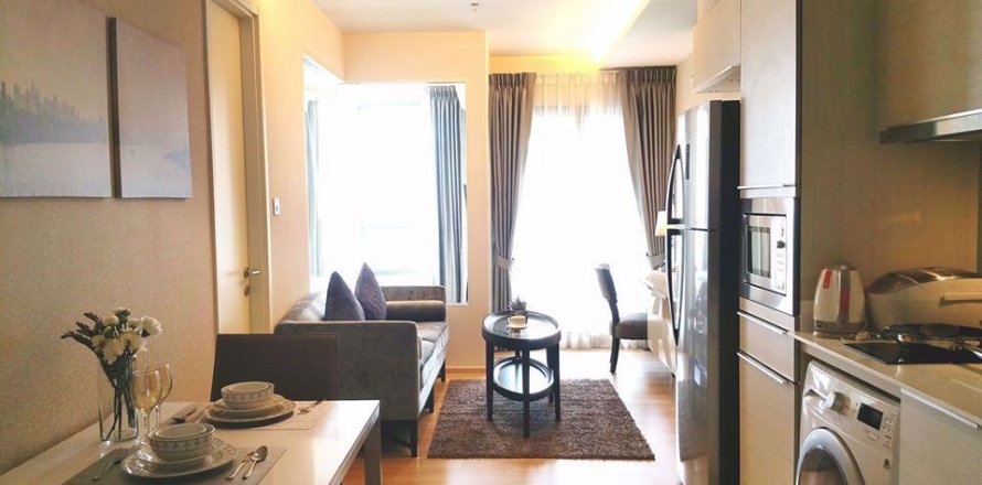 Condominio de 1 dormitorio en Watthana, Bangkok, Tailandia № 76852