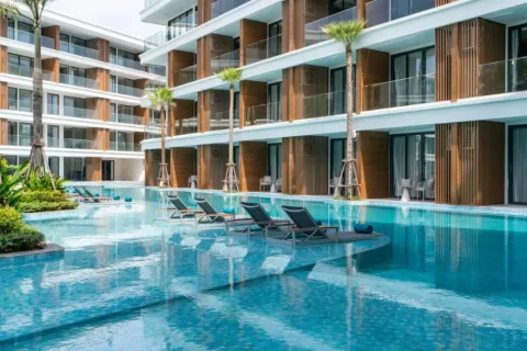อพาร์ตเมนต์ในภูเก็ต, ประเทศไทย 2 ห้องนอน № 126500 - รูปถ่าย 10