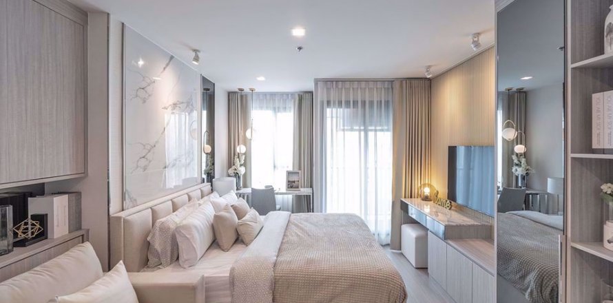 Estudio en el condominio en Bangkok, Tailandia en Life Ladprao 18  № 77858