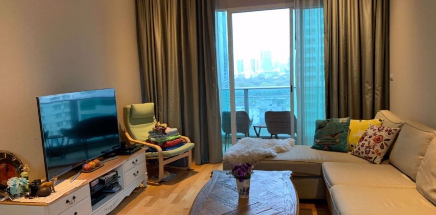 Condo à Bangkok, Thaïlande, 2 chambres à Millennium Residence  № 77854
