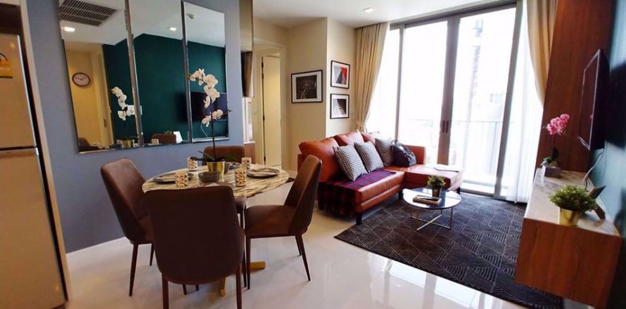 Condominio de 2 dormitorios en Sathon, Bangkok, Tailandia № 76548