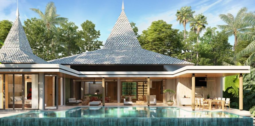 Villa in Punyisa Layan Villas, Phuket, Thailand 4 Schlafzimmer № 85185