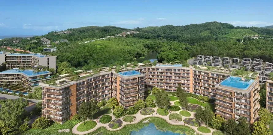 Apartamento de 2 dormitorios en Phuket, Tailandia № 111573