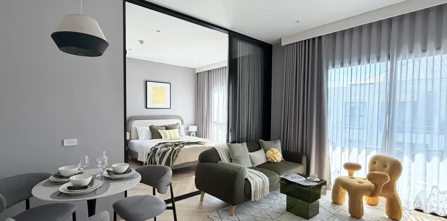 Condominio de 1 dormitorio en Bang Tao, Tailandia № 124066