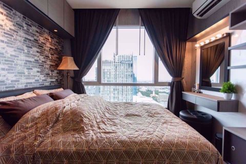 Condominio de 1 dormitorio en Huai Khwang, Bangkok, Tailandia № 77024 - foto 7