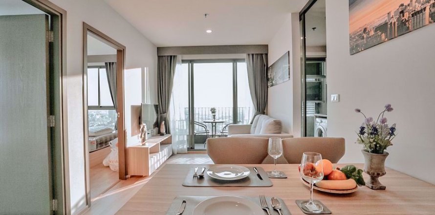 Condominio de 2 dormitorios en Bangkok, Tailandia en IDEO O2 № 77484