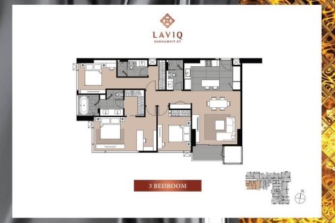 Condo in Bangkok, Thailand, 3 bedrooms № 143056 - photo 16