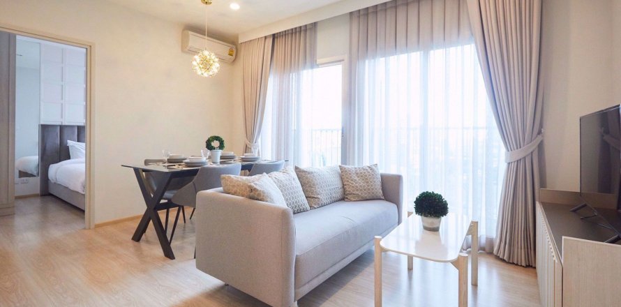 Condominio de 2 dormitorios en Huai Khwang, Bangkok, Tailandia № 76631