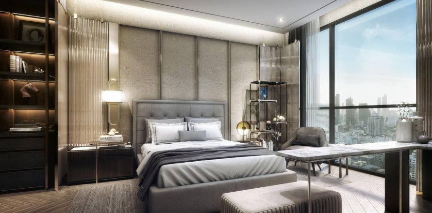 Квартира в The Reserve Sathorn, Бангкок, Таиланд с 2 спальнями № 130807