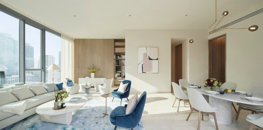 Apartamento de 2 dormitorios en Scope Langsuan, Pathum Wan, Bangkok, Tailandia № 121333