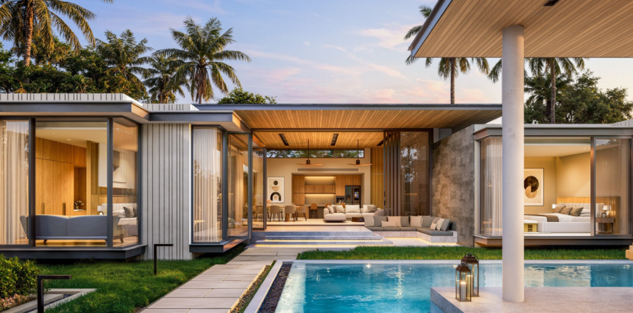 Villa in Chalong, Thailand 3 Schlafzimmer № 70746