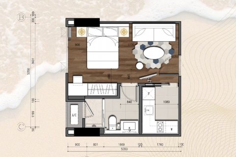 Condo à Chon Buri, Thaïlande, 1 chambre  № 81157 - photo 16