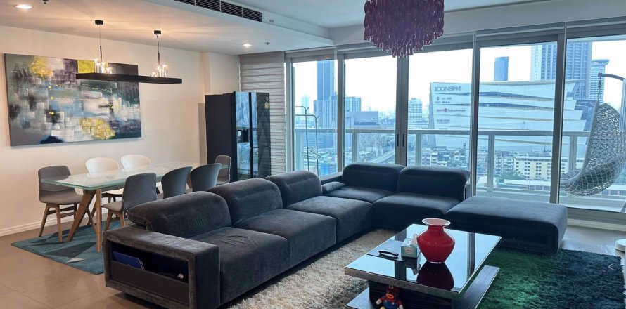 Condominio de 3 dormitorios en Bangkok, Tailandia en The River № 83909