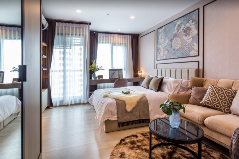 Studio dans le Condo à Bangkok, Thaïlande à Life One Wireless  № 82302
