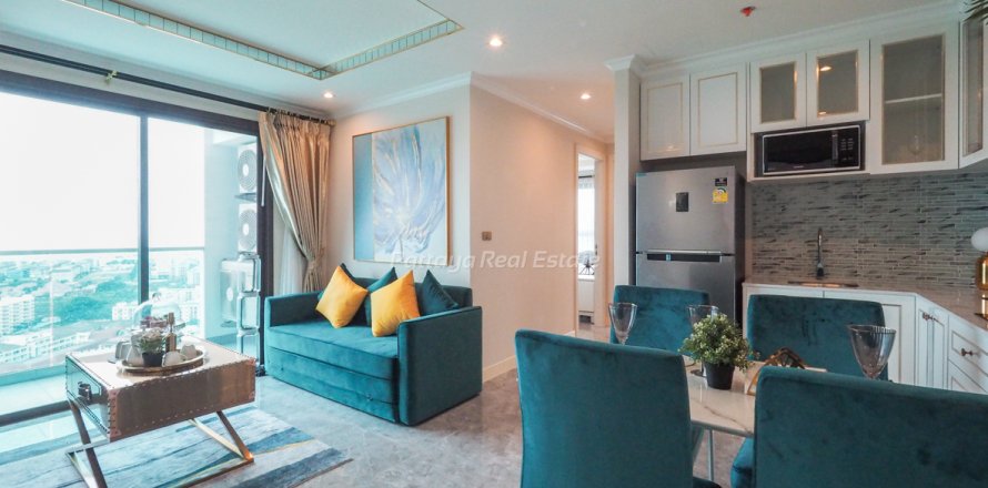 Condominio de 2 dormitorios en Bang Lamung, Tailandia № 105066