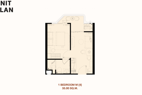 คอนโดมิเนียมในหาดในยาง, ประเทศไทย, 1 ห้องนอน № 70743 - รูปถ่าย 8