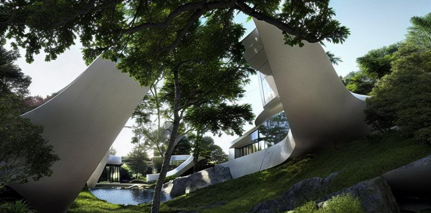 Condo à Phuket, Thaïlande, 3 chambres à Atrium № 79813