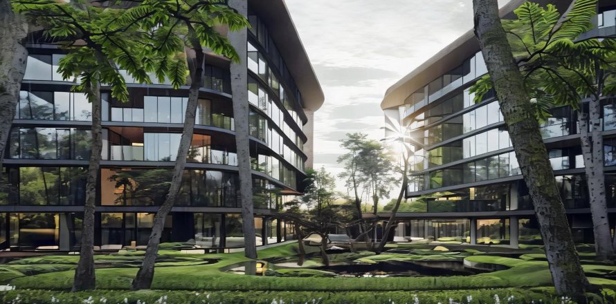 Studio in the Condo in Phuket, Thailand in Atrium № 79808